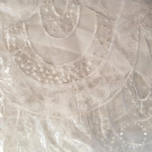 ❤️ SALE ❤️ Free People x For Love and Lemons NWT Tayla Mini Dress - Picture 7 of 9